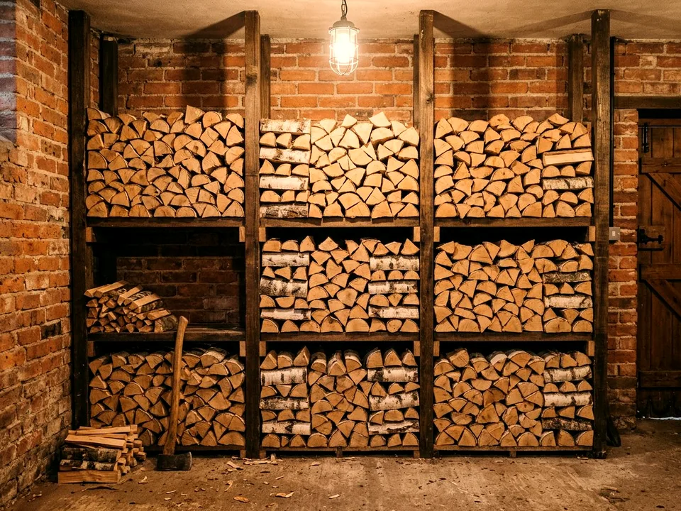 Круговая поленница holzhausen, Первомайское, улица Школьная, 18